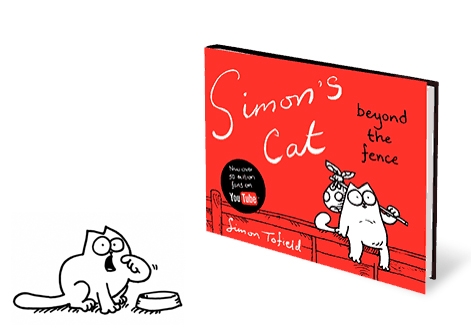 WIN Simons Cat Beyond the Fence Book, signed edition